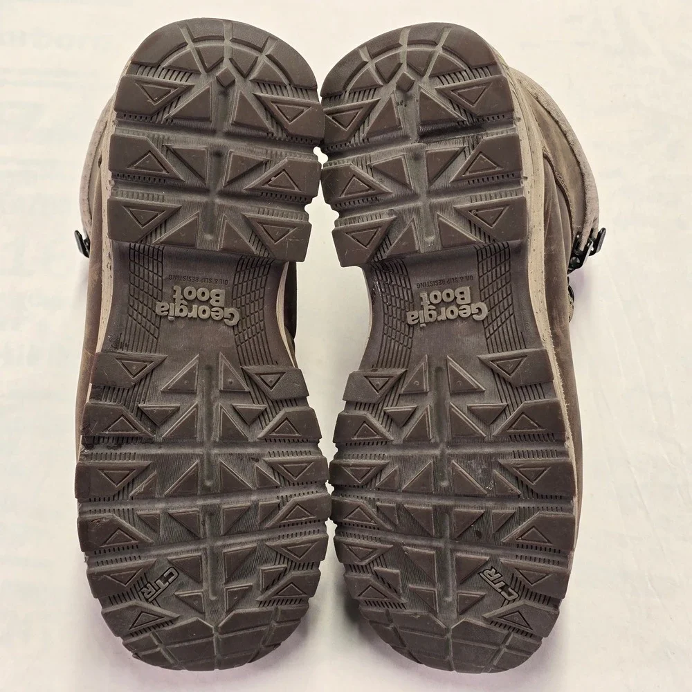 Georgia Boot Eagle Trail Women's Alloy Toe Waterproof Hiking Work Boots Size 8M - Picture 8 of 9